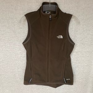 North Face 'TKA 100 Samantha' Vest TNF fleece brown women’s XS extra small